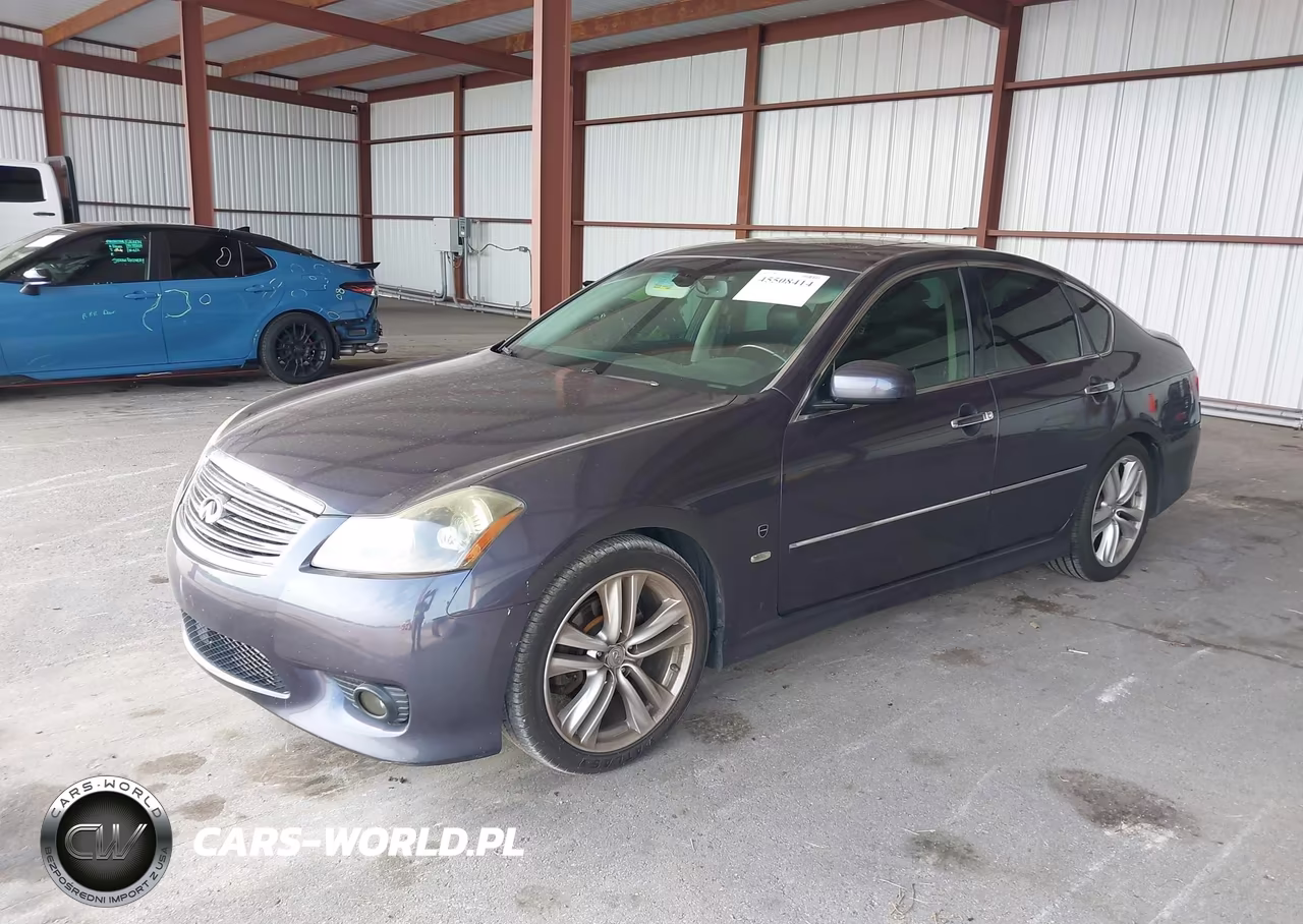2008 Infiniti M45 VIN:JNKBY01E08M500934 - 2