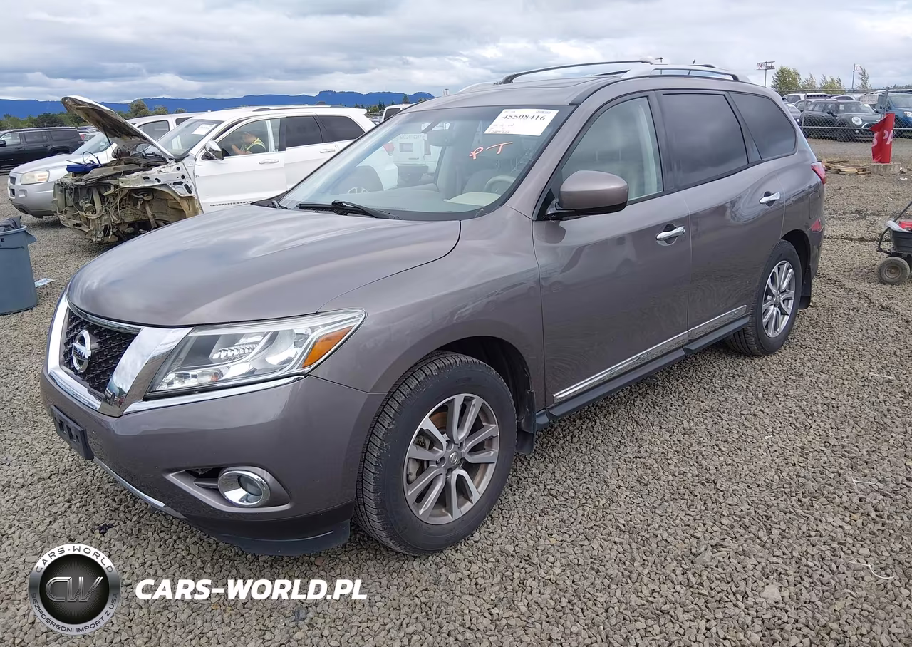 2014 Nissan Pathfinder Sl VIN:5N1AR2MM7EC680113 - 2