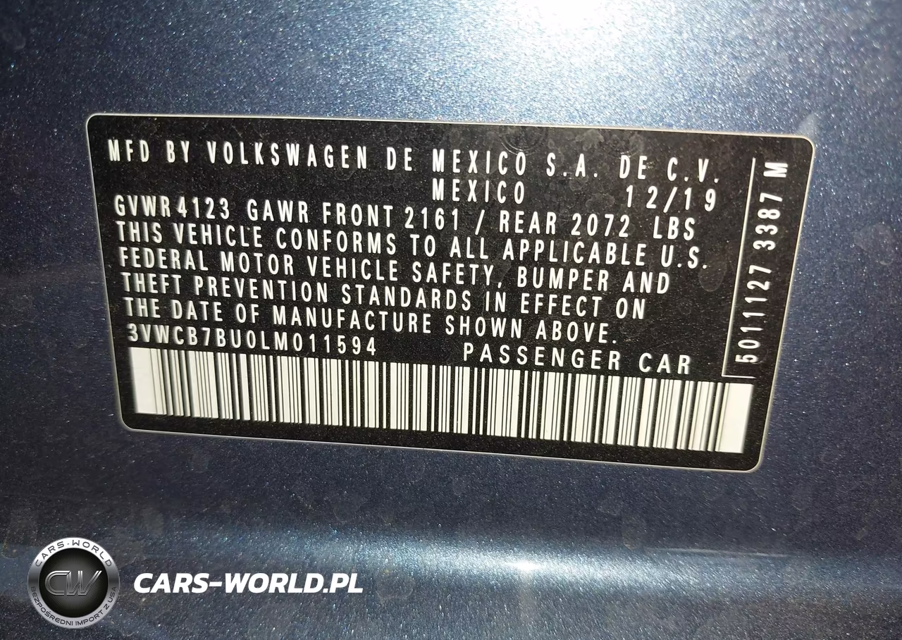 2020 Volkswagen Jetta 1.4T R-Line-1.4T S-1.4T Se VIN:3VWCB7BU0LM011594 - 9