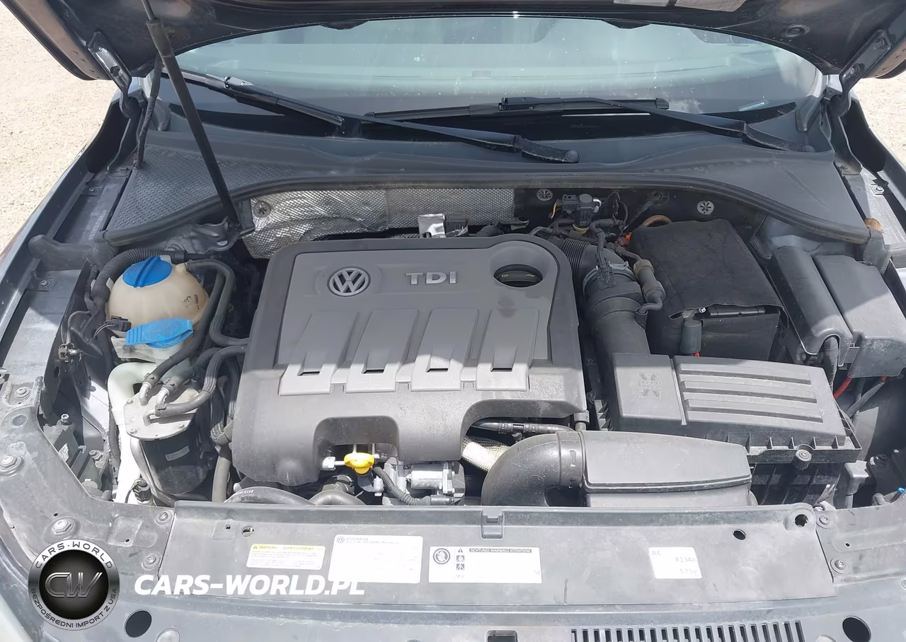 2014 Volkswagen Passat 2.0L Tdi Se VIN:1VWBN7A31EC044152 - 10