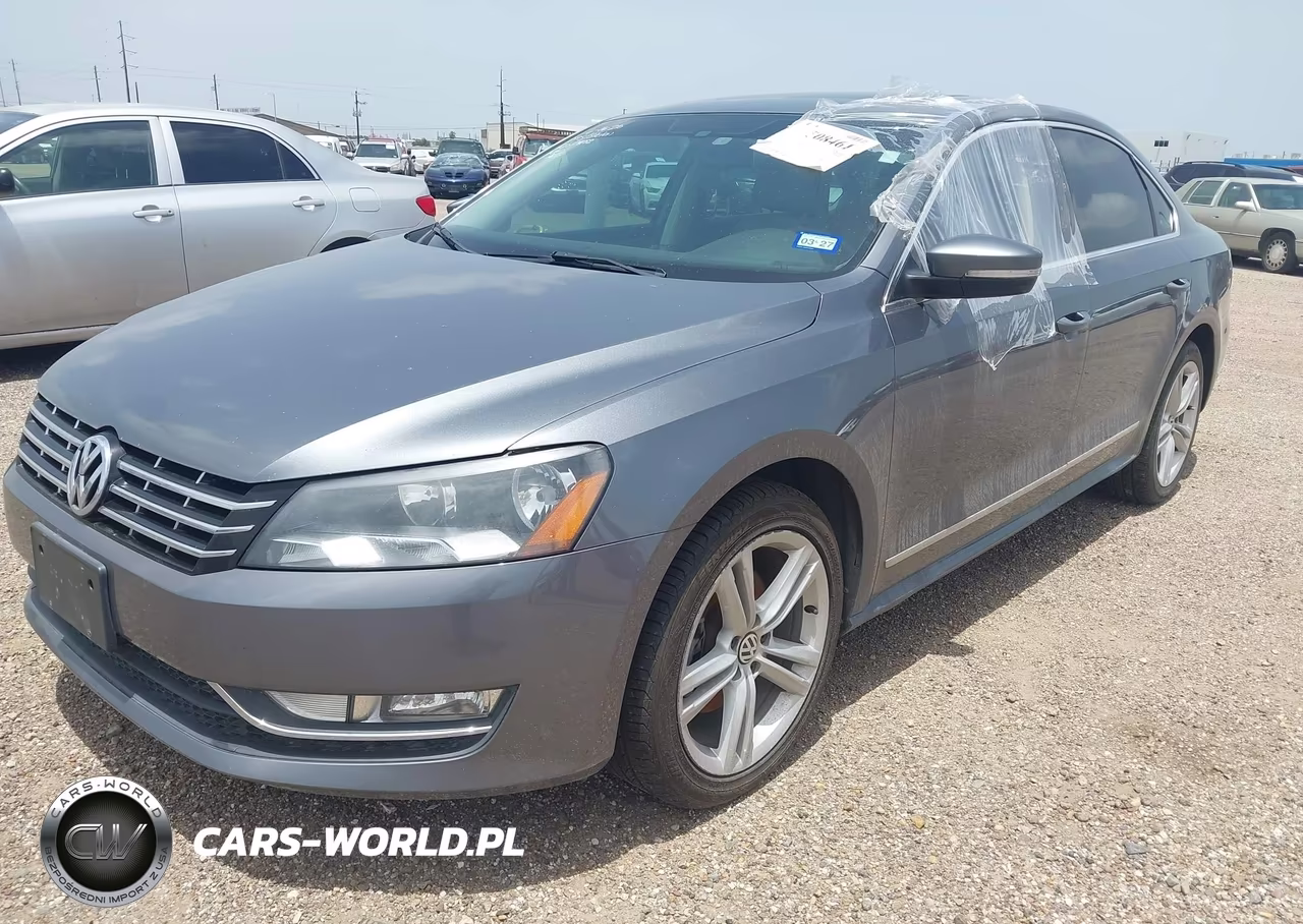 2014 Volkswagen Passat 2.0L Tdi Se VIN:1VWBN7A31EC044152 - 2