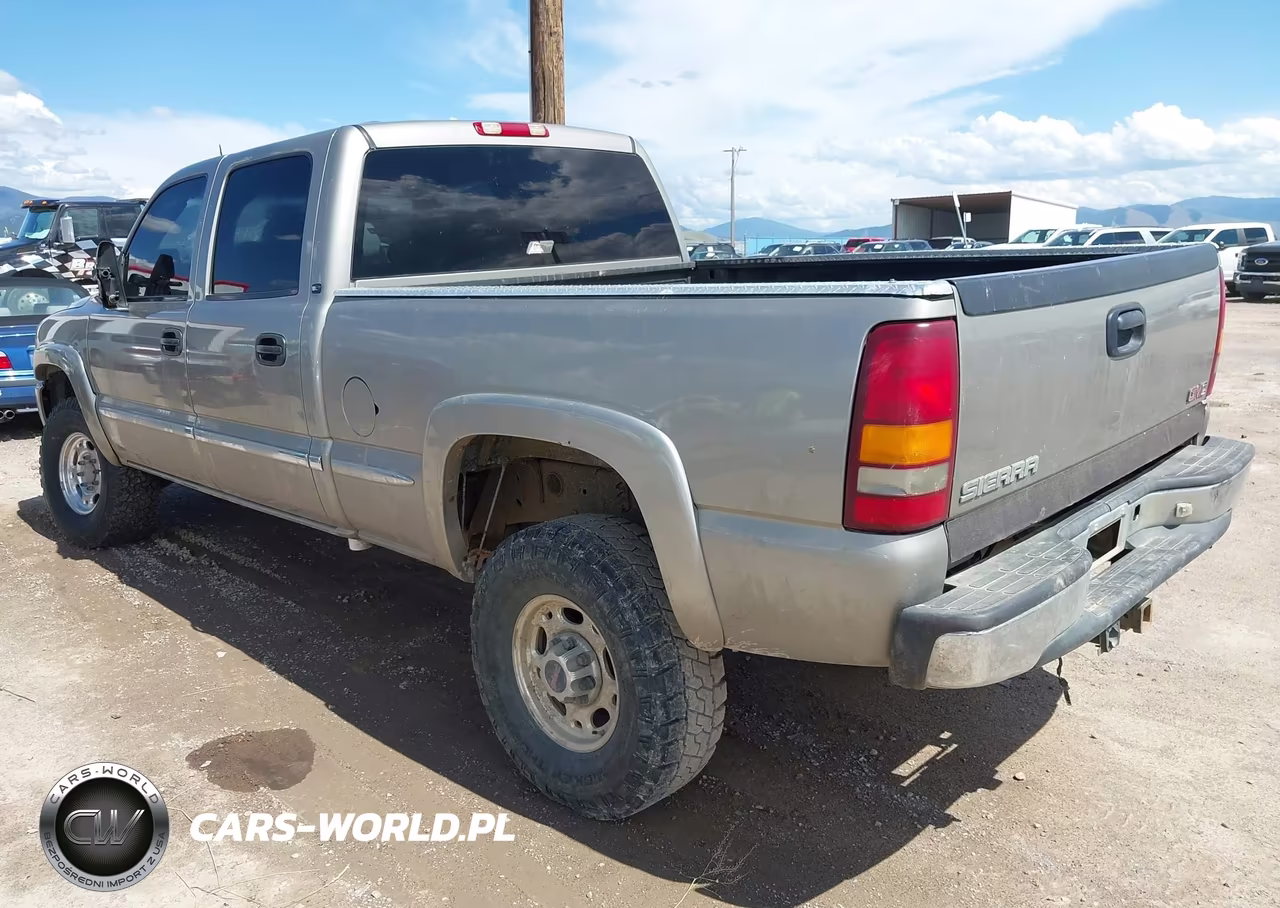2002 GMC Sierra 2500Hd Sle VIN:1GTHK23122F238185 - 3