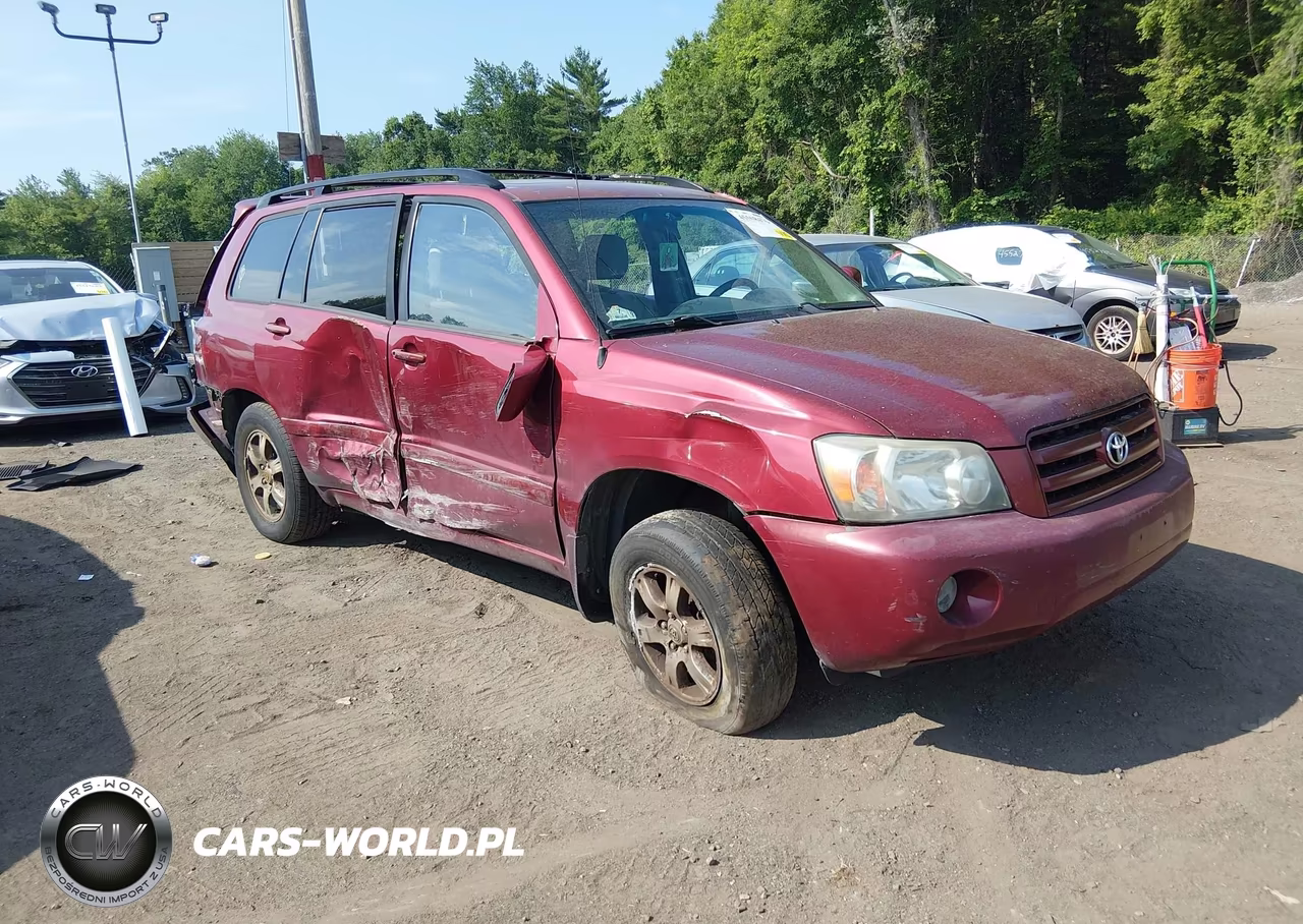 2007 Toyota Highlander V6 (2 Rows) (A5)