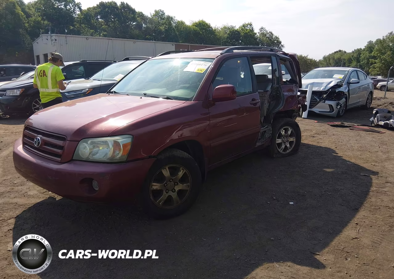 2007 Toyota Highlander V6 (2 Rows) (A5) VIN:JTEHP21A370203195 - 2