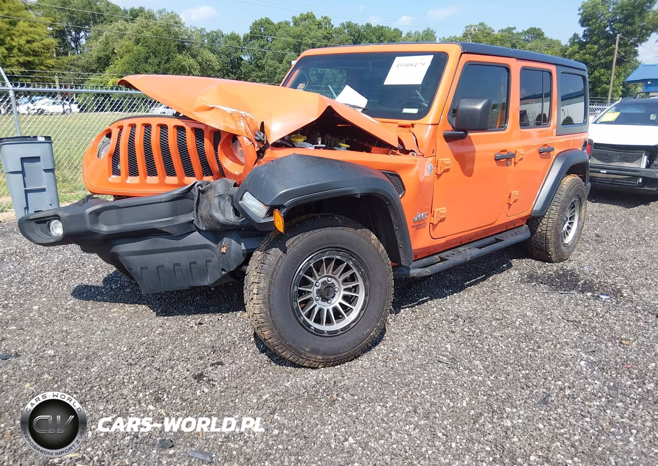 2018 Jeep Wrangler Unlimited Sport 4X4 VIN:1C4HJXDG8JW252576 - 2