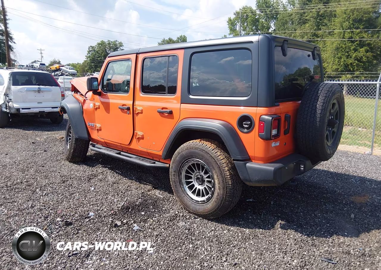 2018 Jeep Wrangler Unlimited Sport 4X4 VIN:1C4HJXDG8JW252576 - 3