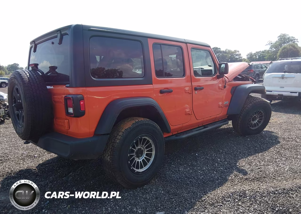 2018 Jeep Wrangler Unlimited Sport 4X4 VIN:1C4HJXDG8JW252576 - 4