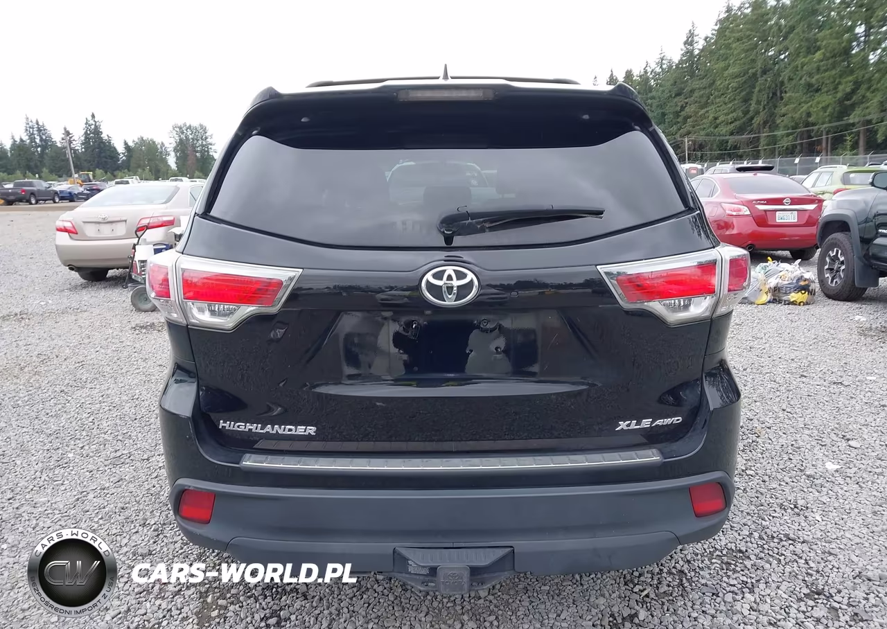 2016 Toyota Highlander Xle V6 VIN:5TDJKRFH0GS311273 - 17