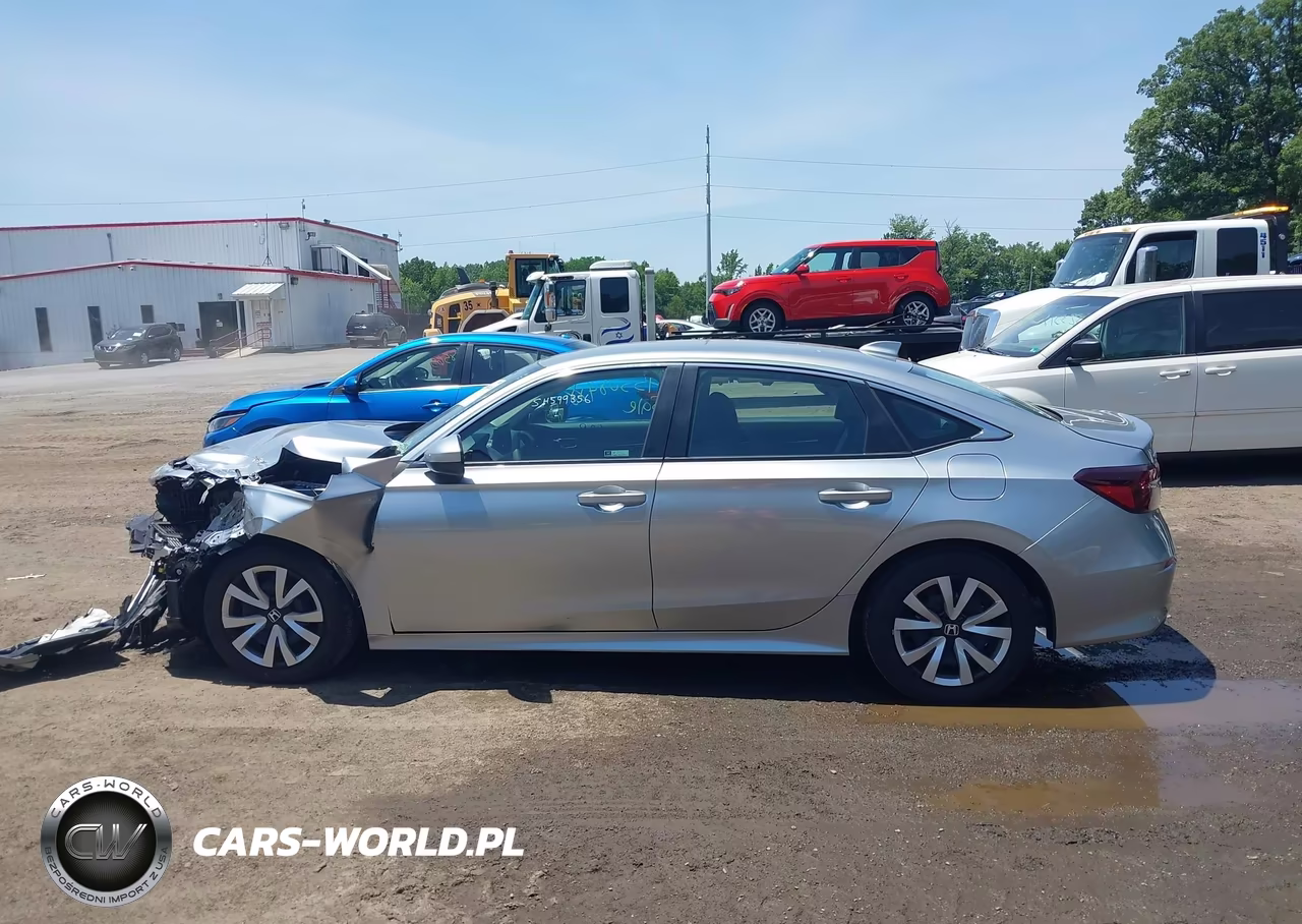 2025 Honda Civic Lx VIN:2HGFE2F26SH599356 - 14