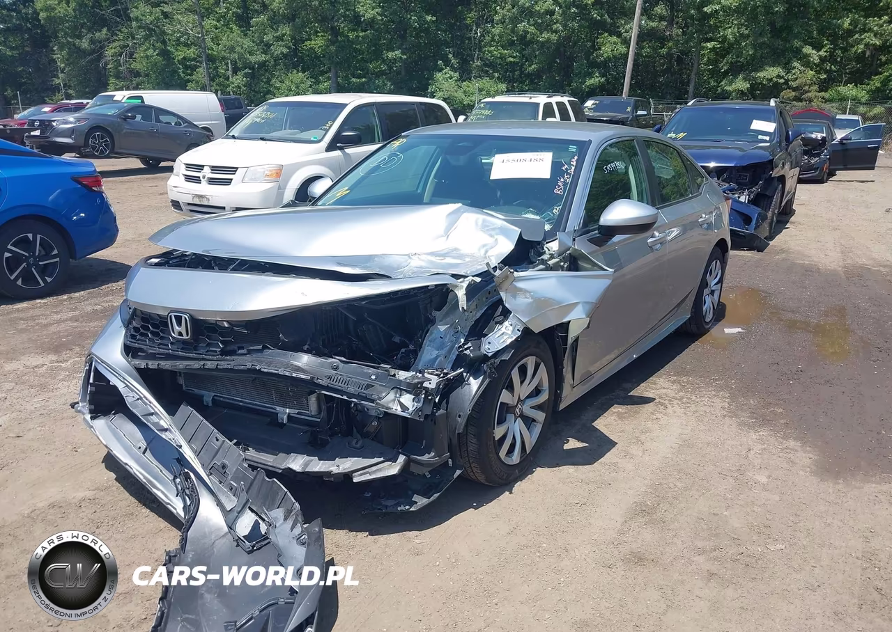2025 Honda Civic Lx VIN:2HGFE2F26SH599356 - 2