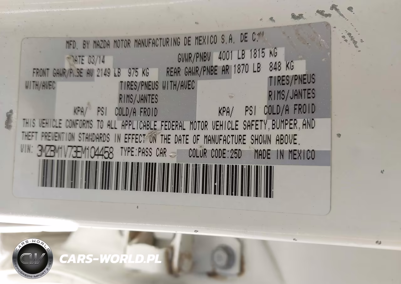 2014 Mazda Mazda3 I Touring VIN:3MZBM1V73EM104458 - 9