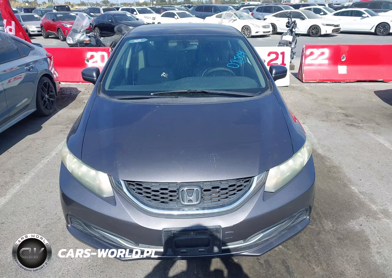 2015 Honda Civic Lx VIN:19XFB2F58FE705423 - 12