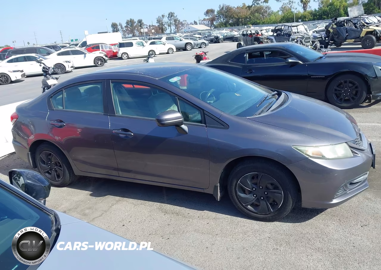 2015 Honda Civic Lx VIN:19XFB2F58FE705423 - 13