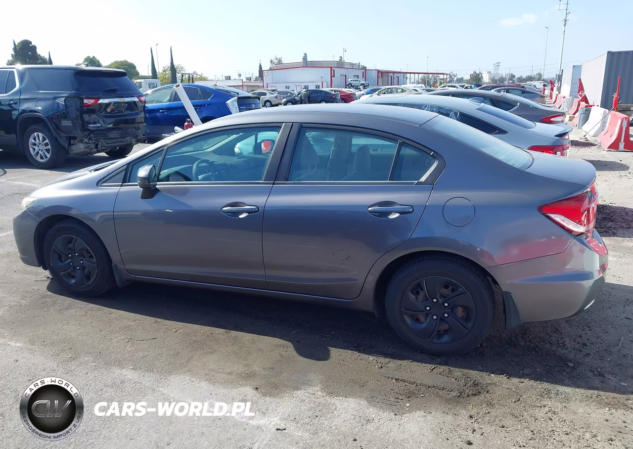 2015 Honda Civic Lx VIN:19XFB2F58FE705423 - 14