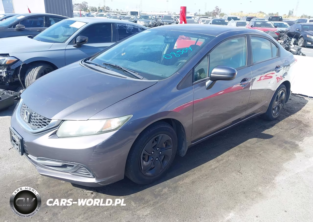 2015 Honda Civic Lx VIN:19XFB2F58FE705423 - 2