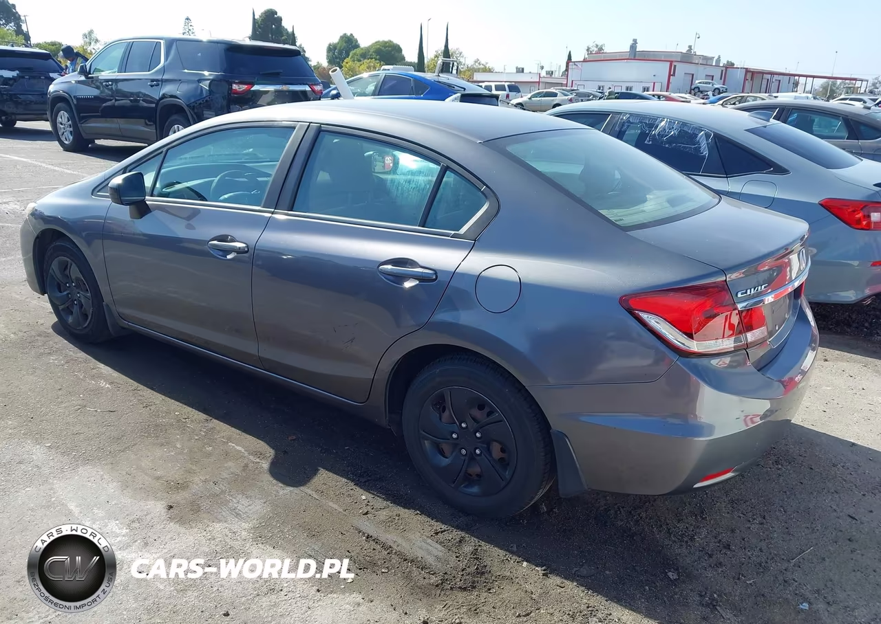 2015 Honda Civic Lx VIN:19XFB2F58FE705423 - 3