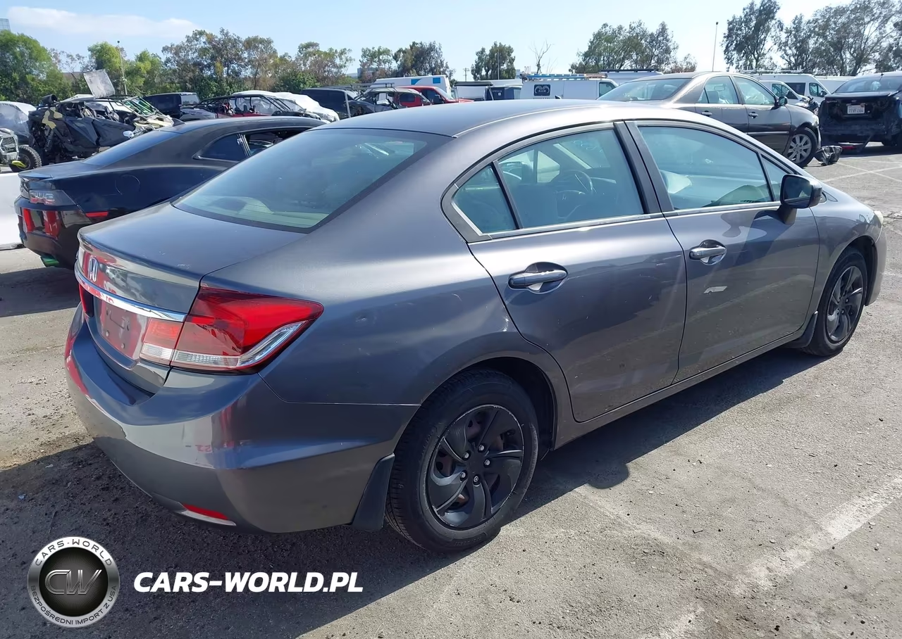 2015 Honda Civic Lx VIN:19XFB2F58FE705423 - 4
