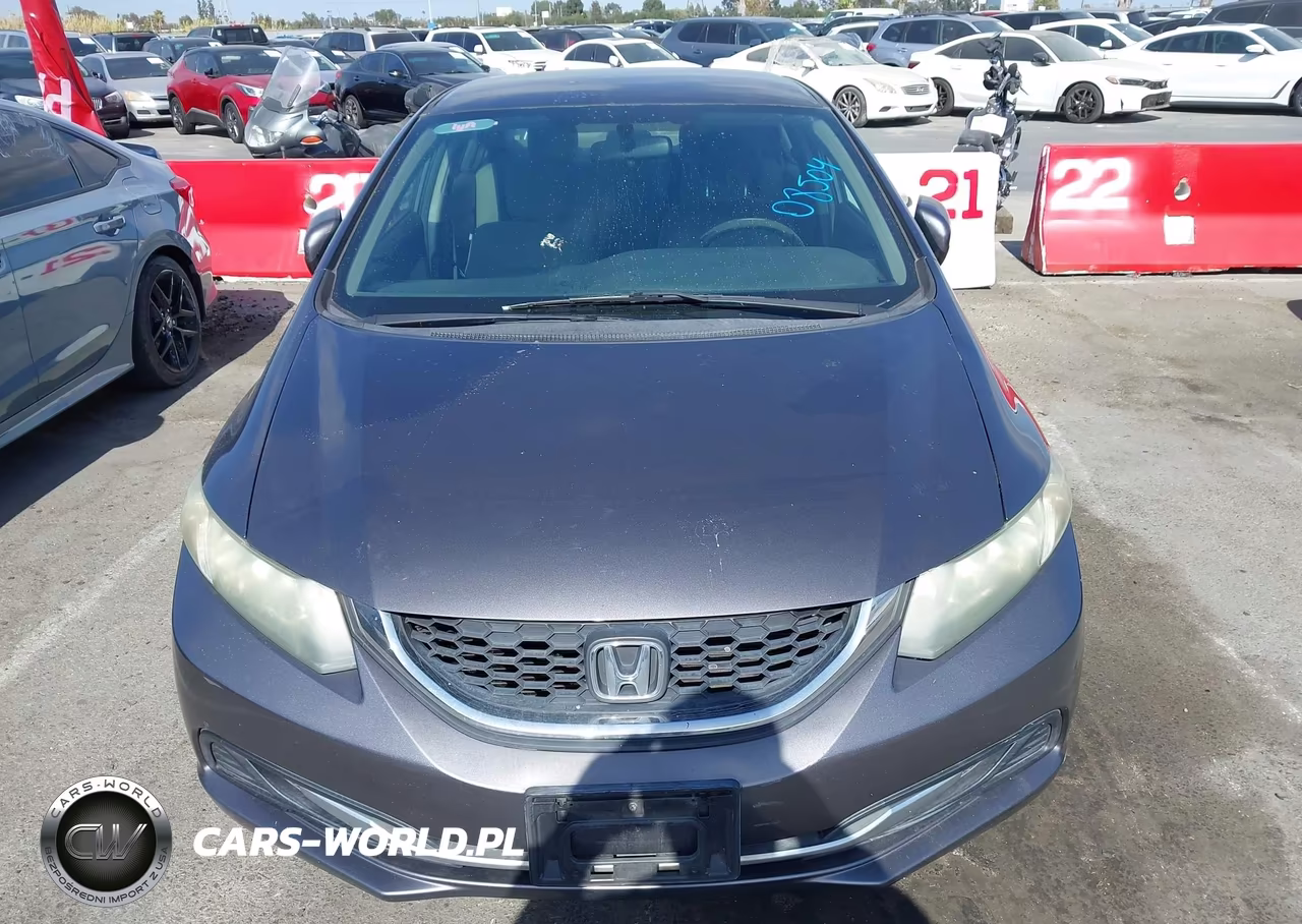 2015 Honda Civic Lx VIN:19XFB2F58FE705423 - 6