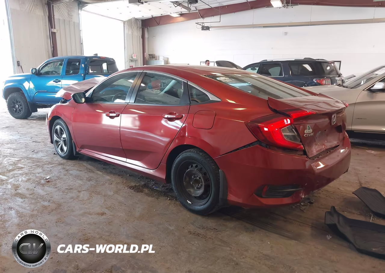 2021 Honda Civic Lx VIN:2HGFC2F65MH521887 - 3