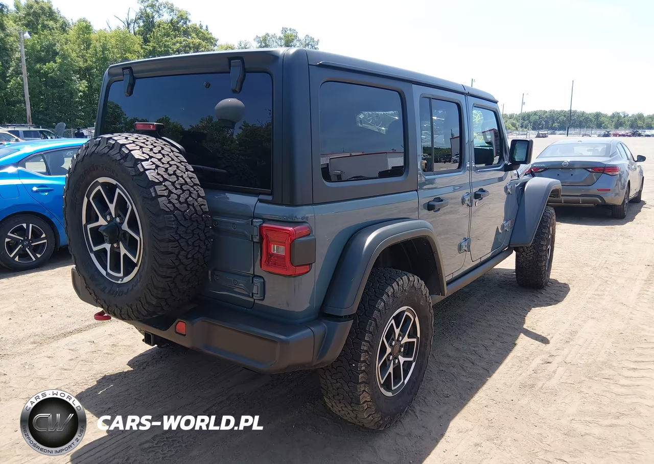 2025 Jeep Wrangler 4-Door Rubicon 4X4 VIN:1C4PJXFN8SW530997 - 4