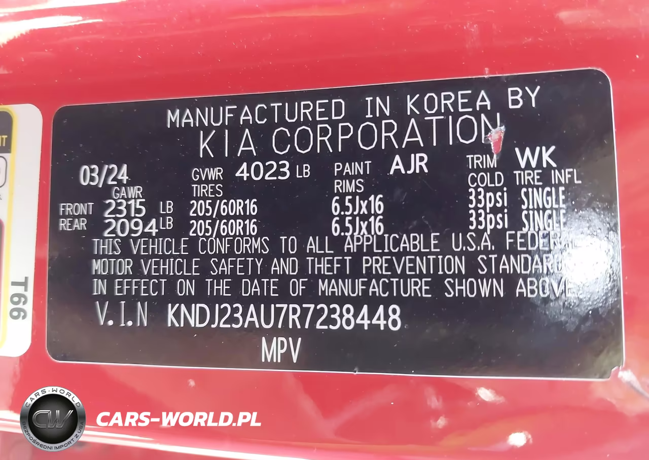 2024 Kia Soul Lx VIN:KNDJ23AU7R7238448 - 9