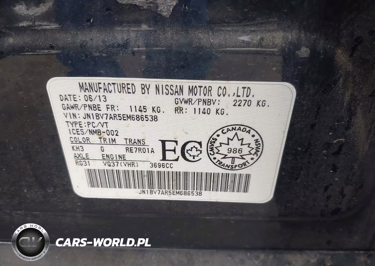 2014 Infiniti Q50 Premium-Sport VIN:JN1BV7AR5EM686538 - 9