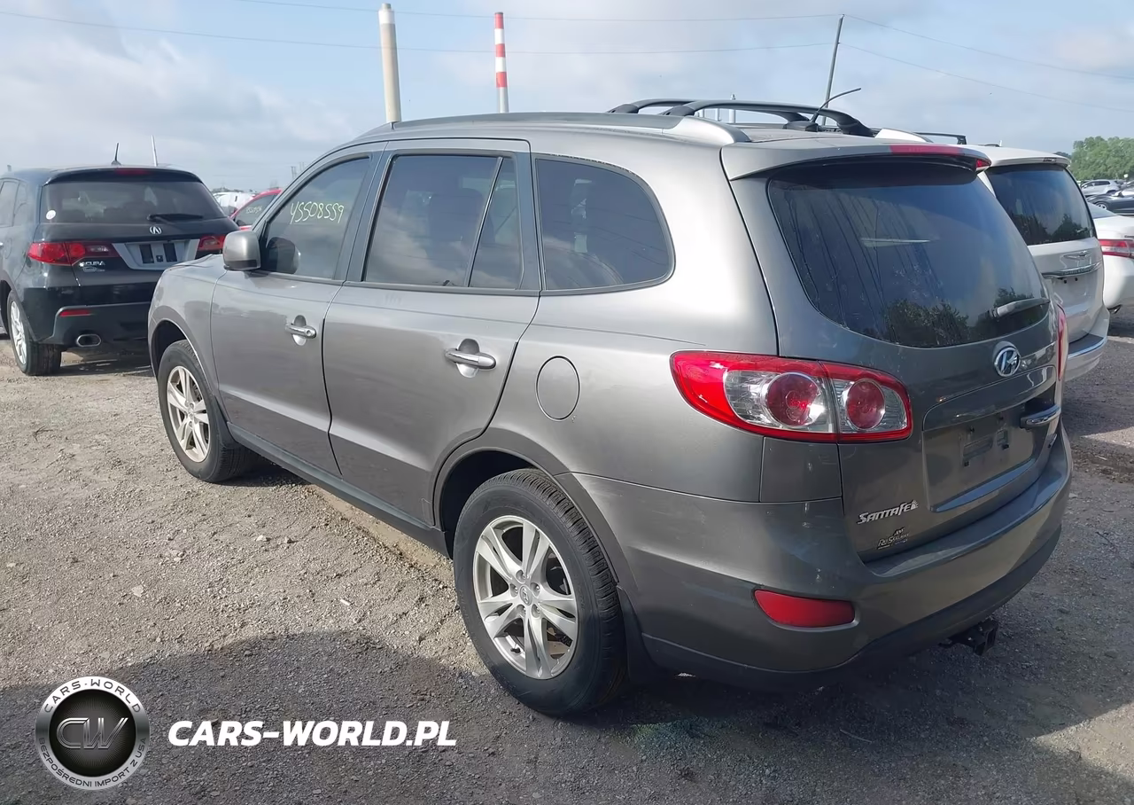 2012 Hyundai Santa Fe Limited V6 VIN:5XYZKDAGXCG156825 - 3