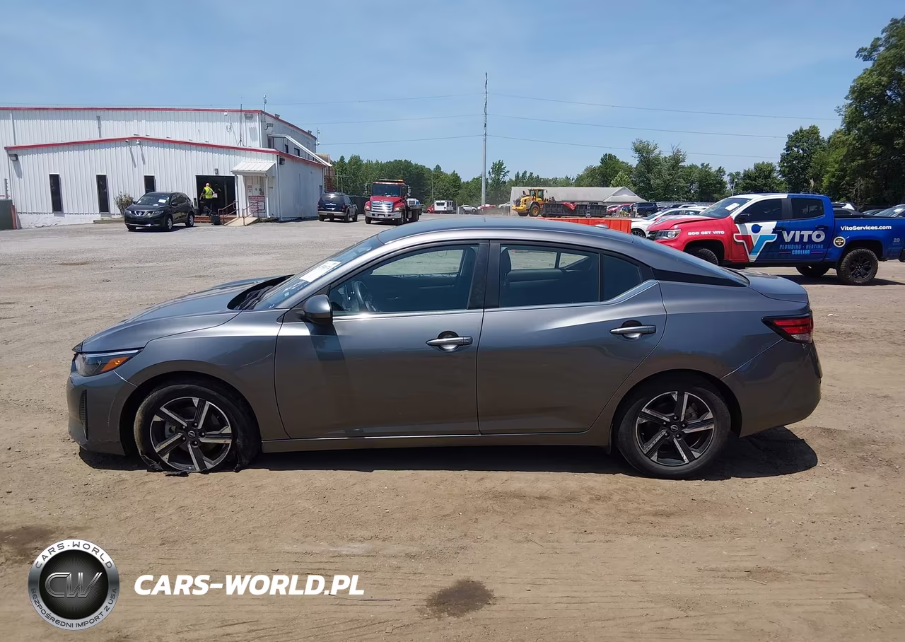 2025 Nissan Sentra Sv VIN:3N1AB8CV4SY302486 - 14