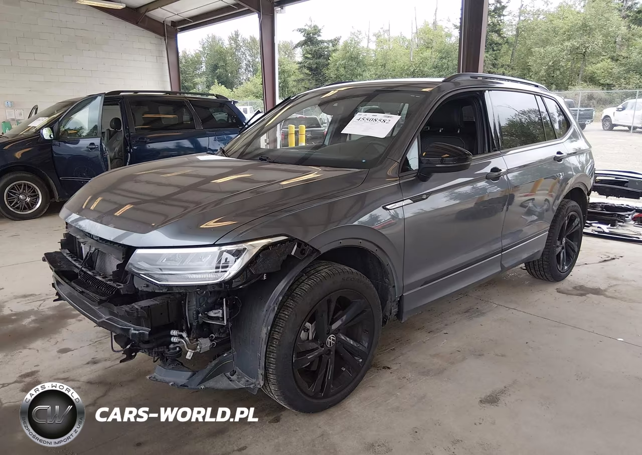 2024 Volkswagen Tiguan 2.0T Se R-Line Black VIN:3VV8B7AX6RM151020 - 2