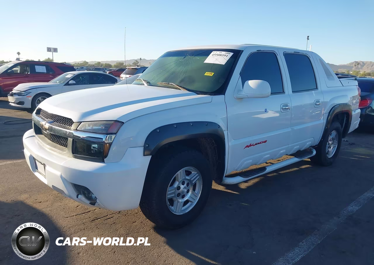 2003 Chevrolet Avalanche 1500 VIN:3GNEK13T93G186981 - 2