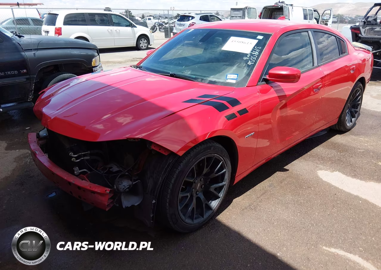 2018 Dodge Charger R-T Rwd VIN:2C3CDXCTXJH209876 - 2
