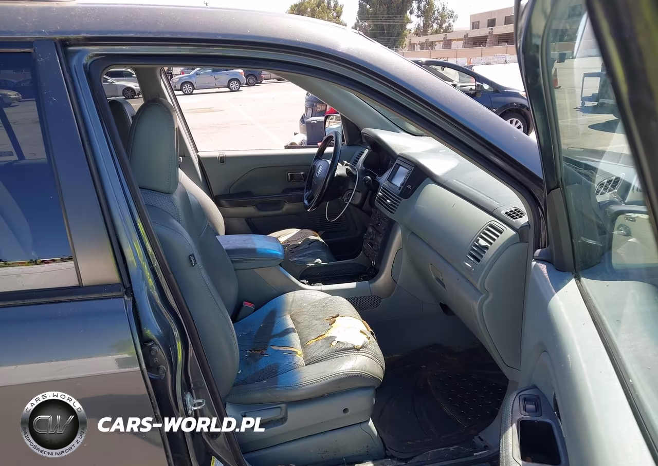 2005 Honda Pilot Ex-L VIN:2HKYF18705H533775 - 5
