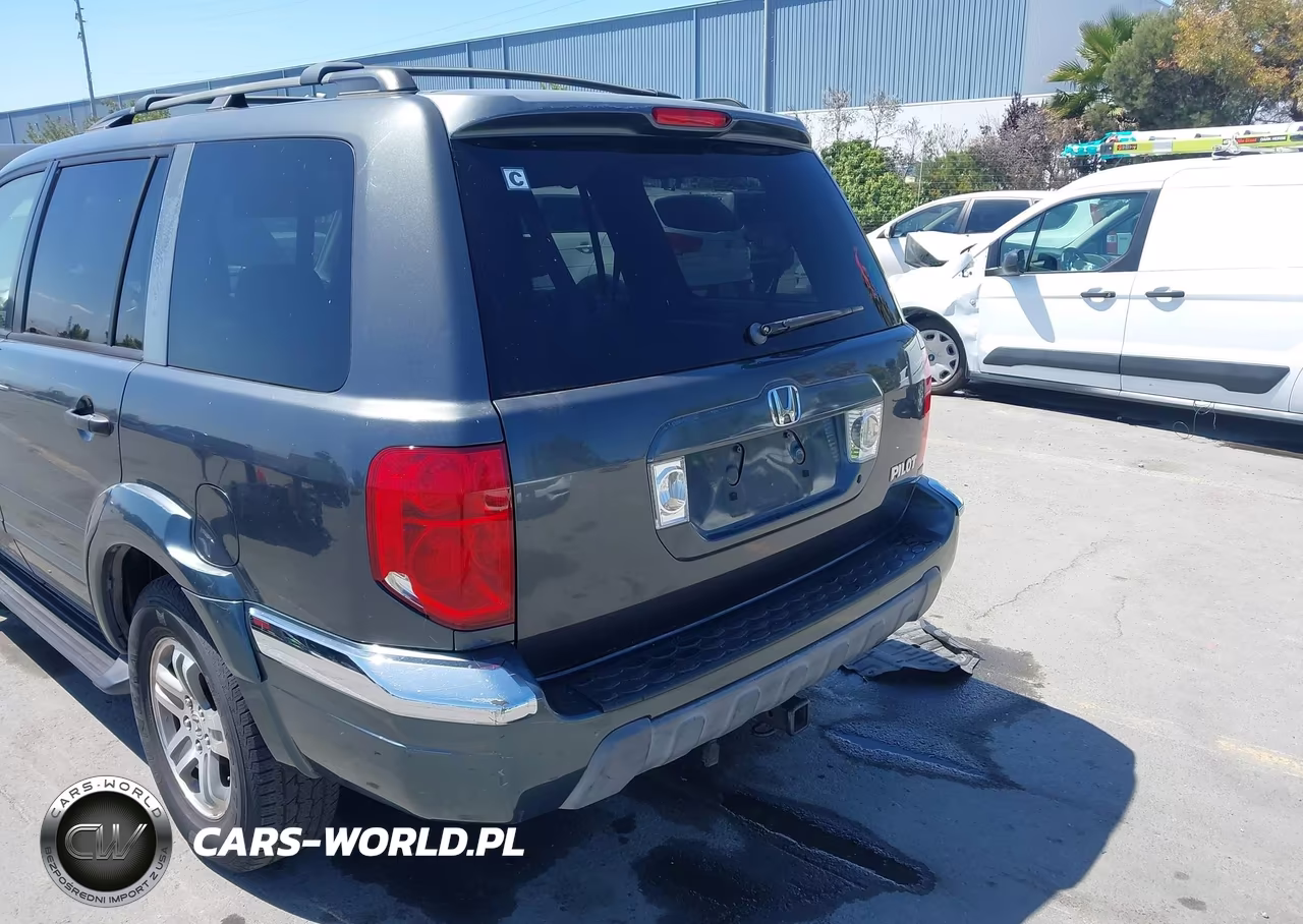 2005 Honda Pilot Ex-L VIN:2HKYF18705H533775 - 6