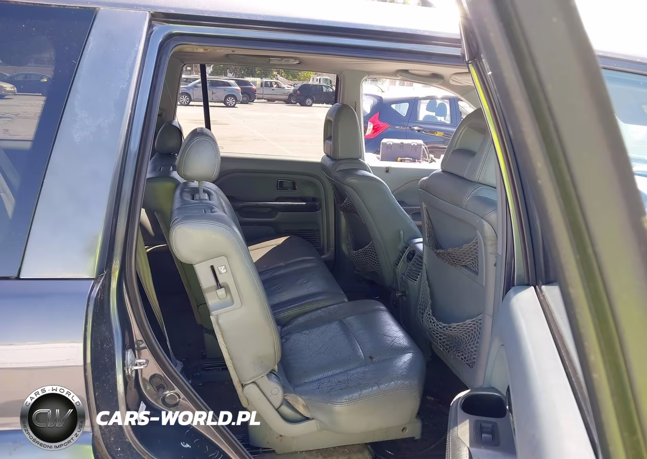 2005 Honda Pilot Ex-L VIN:2HKYF18705H533775 - 8