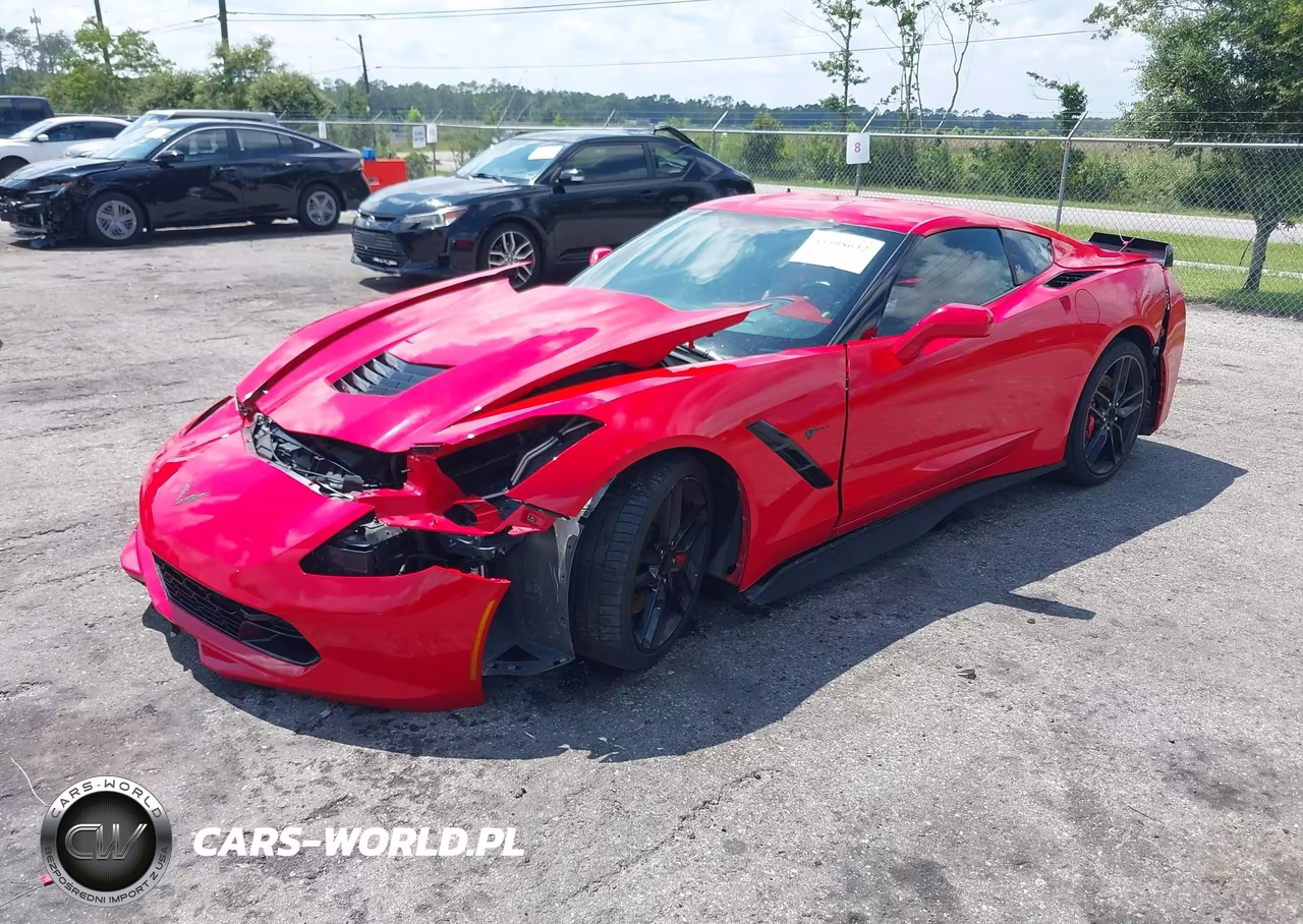 2016 Chevrolet Corvette Stingray Z51 VIN:1G1YM2D70G5121045 - 2