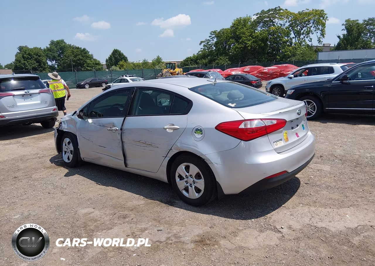 2015 Kia Forte Lx VIN:KNAFK4A63F5433660 - 3
