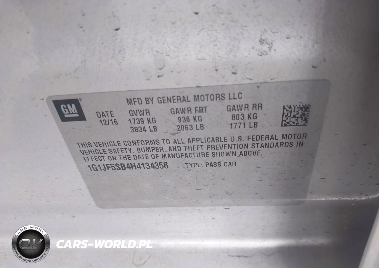 2017 Chevrolet Sonic Premier Auto VIN:1G1JF5SB4H4134358 - 9