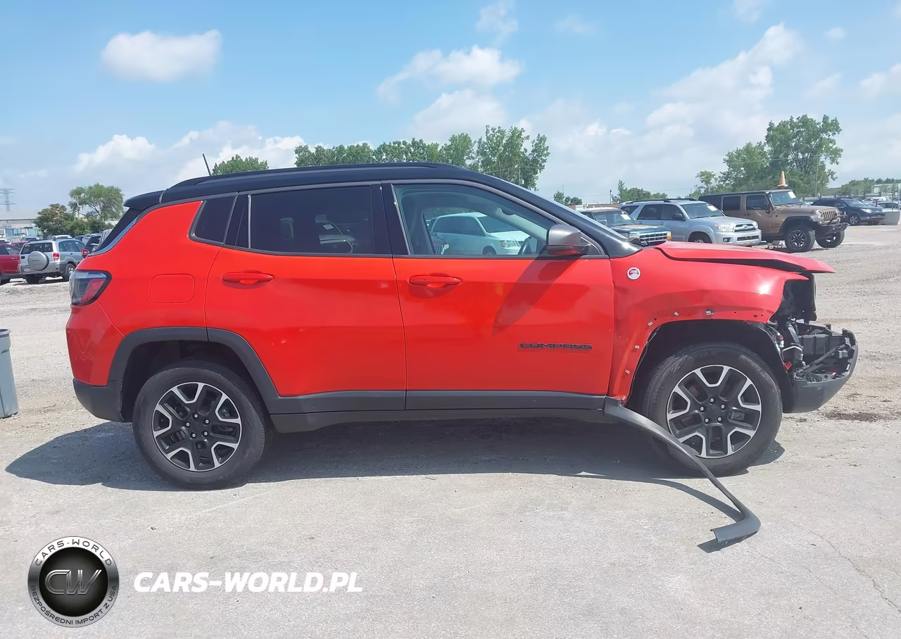 2021 Jeep Compass Trailhawk 4X4 VIN:3C4NJDDB7MT528956 - 12