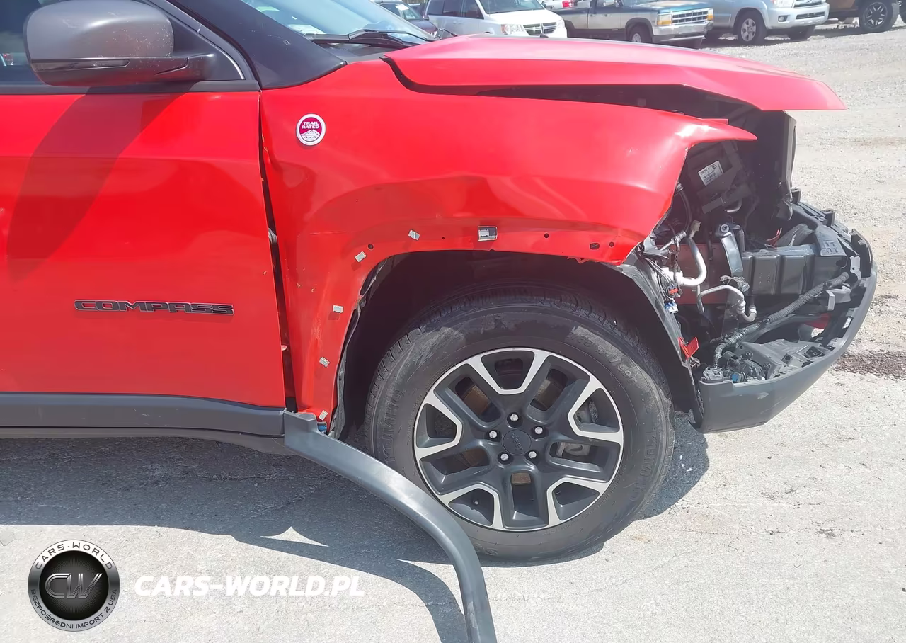 2021 Jeep Compass Trailhawk 4X4 VIN:3C4NJDDB7MT528956 - 16