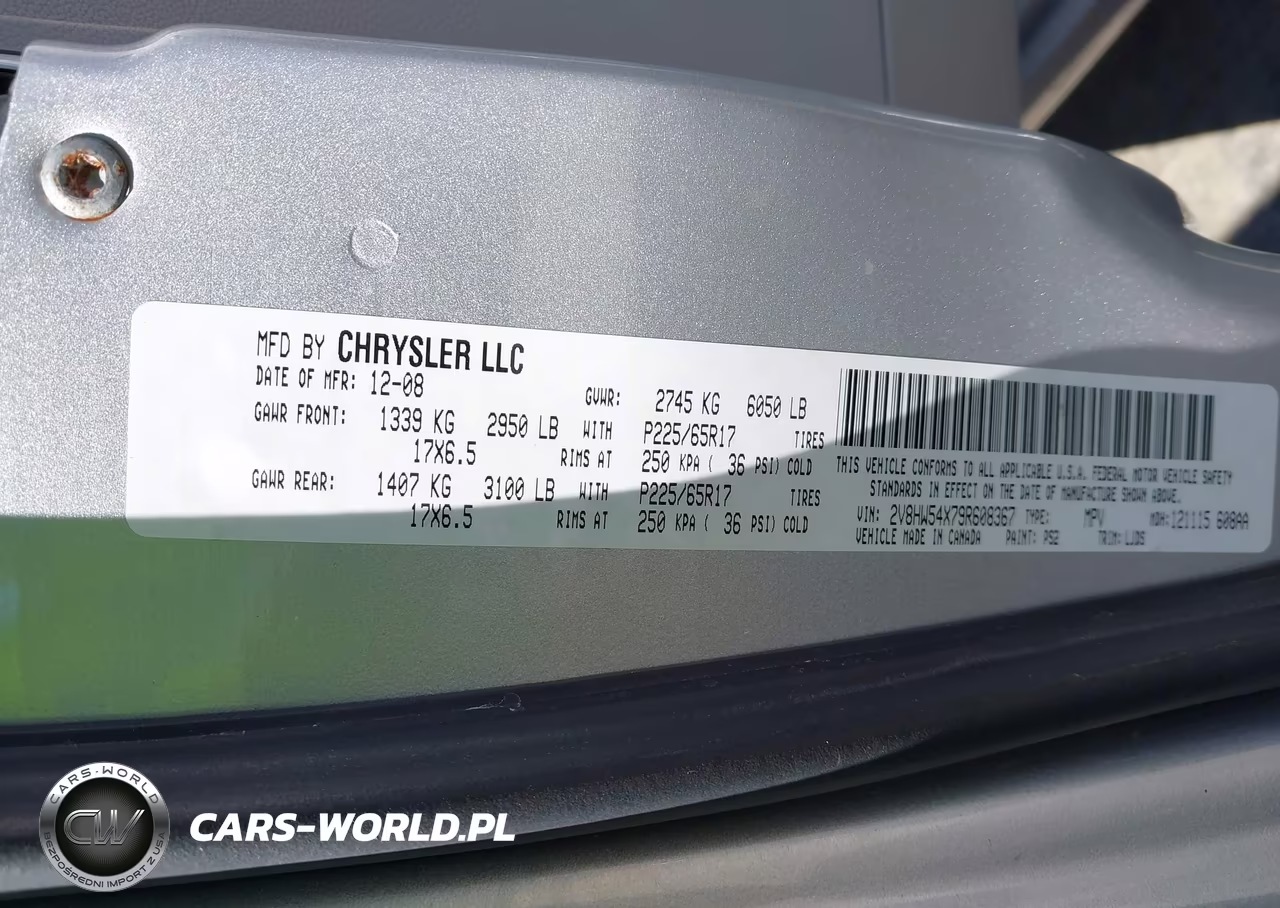 2009 Volkswagen Routan Sel VIN:2V8HW54X79R608367 - 9