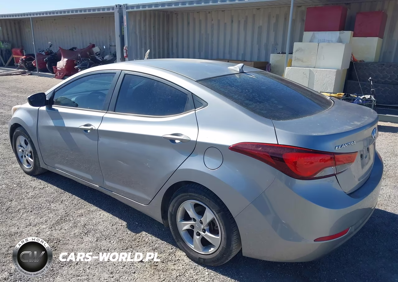 2015 Hyundai Elantra Se VIN:5NPDH4AE8FH562896 - 3