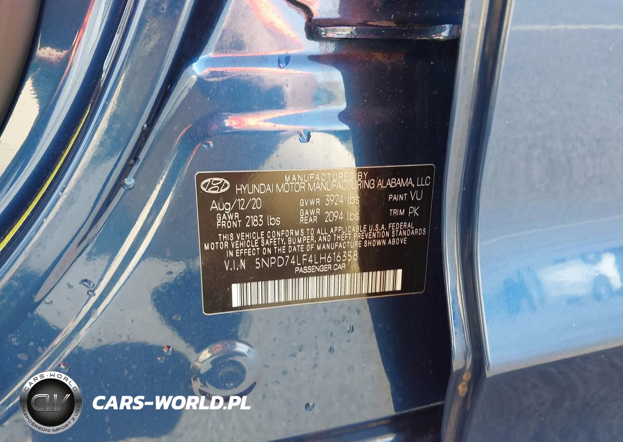 2020 Hyundai Elantra Se VIN:5NPD74LF4LH616358 - 9