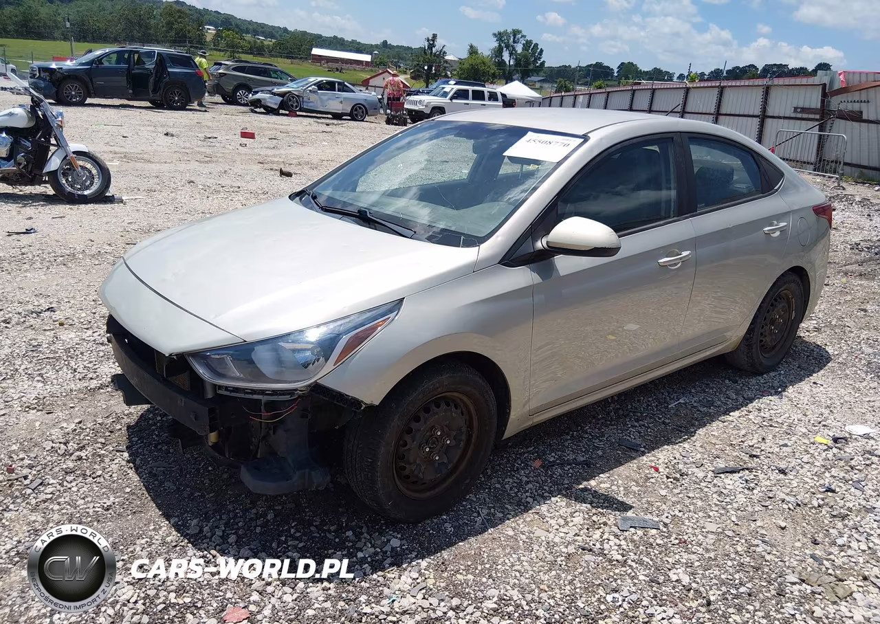 2018 Hyundai Accent Se VIN:3KPC24A32JE021075 - 2
