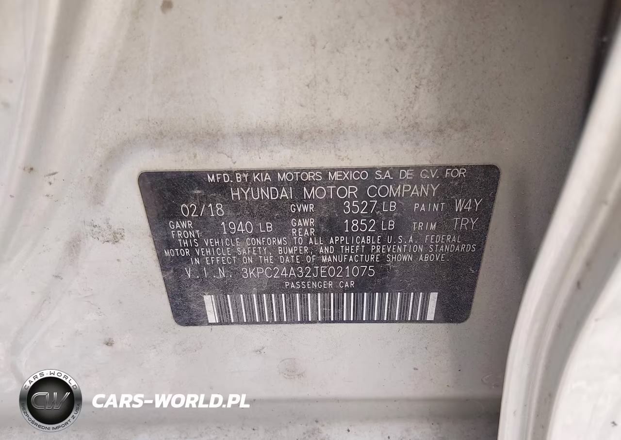 2018 Hyundai Accent Se VIN:3KPC24A32JE021075 - 9