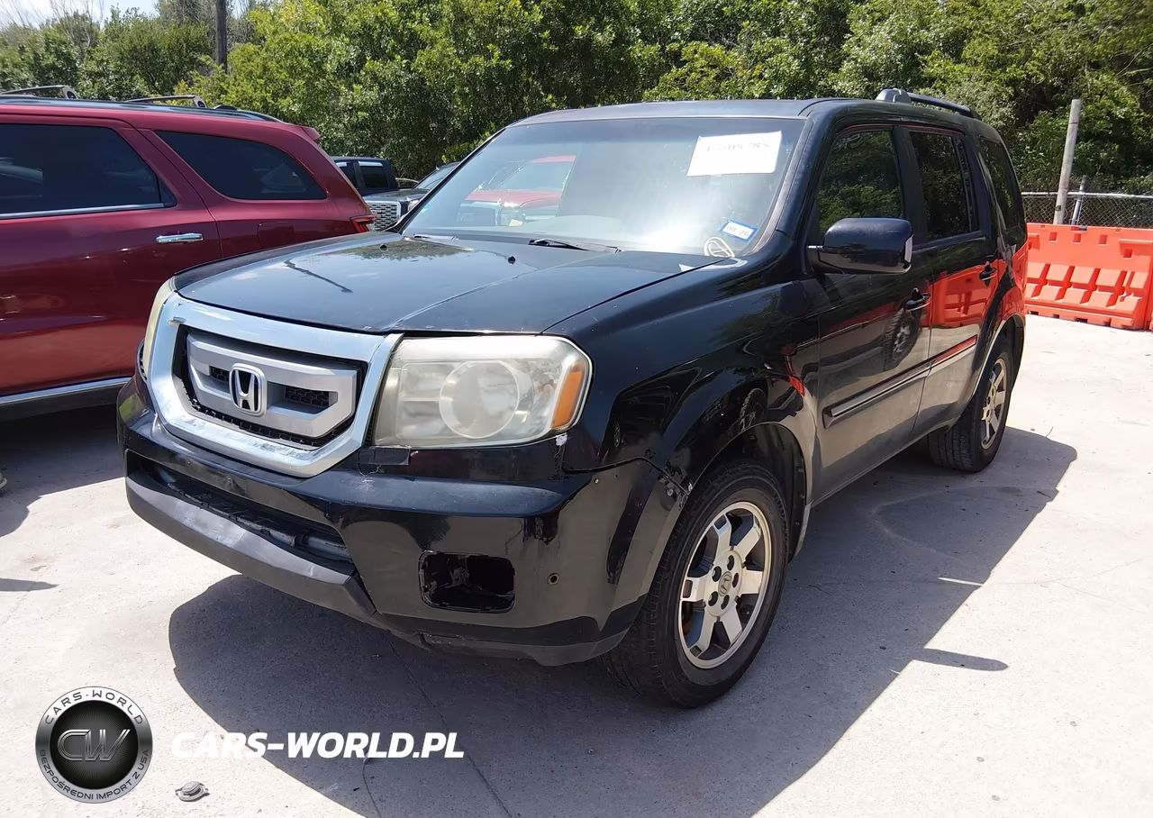 2010 Honda Pilot Touring VIN:5FNYF4H86AB025491 - 2