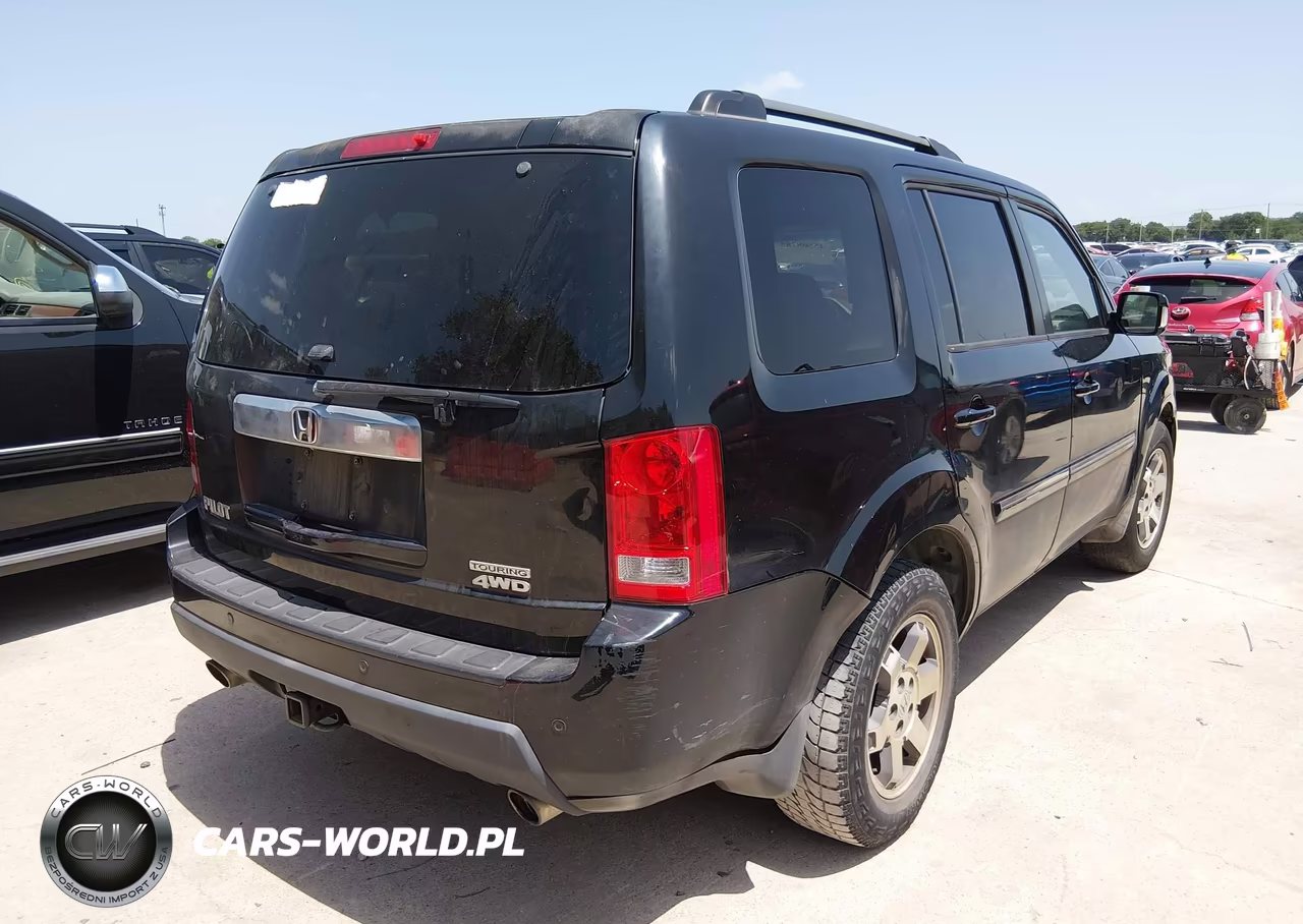 2010 Honda Pilot Touring VIN:5FNYF4H86AB025491 - 4