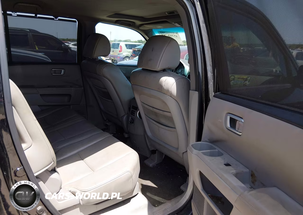 2010 Honda Pilot Touring VIN:5FNYF4H86AB025491 - 8