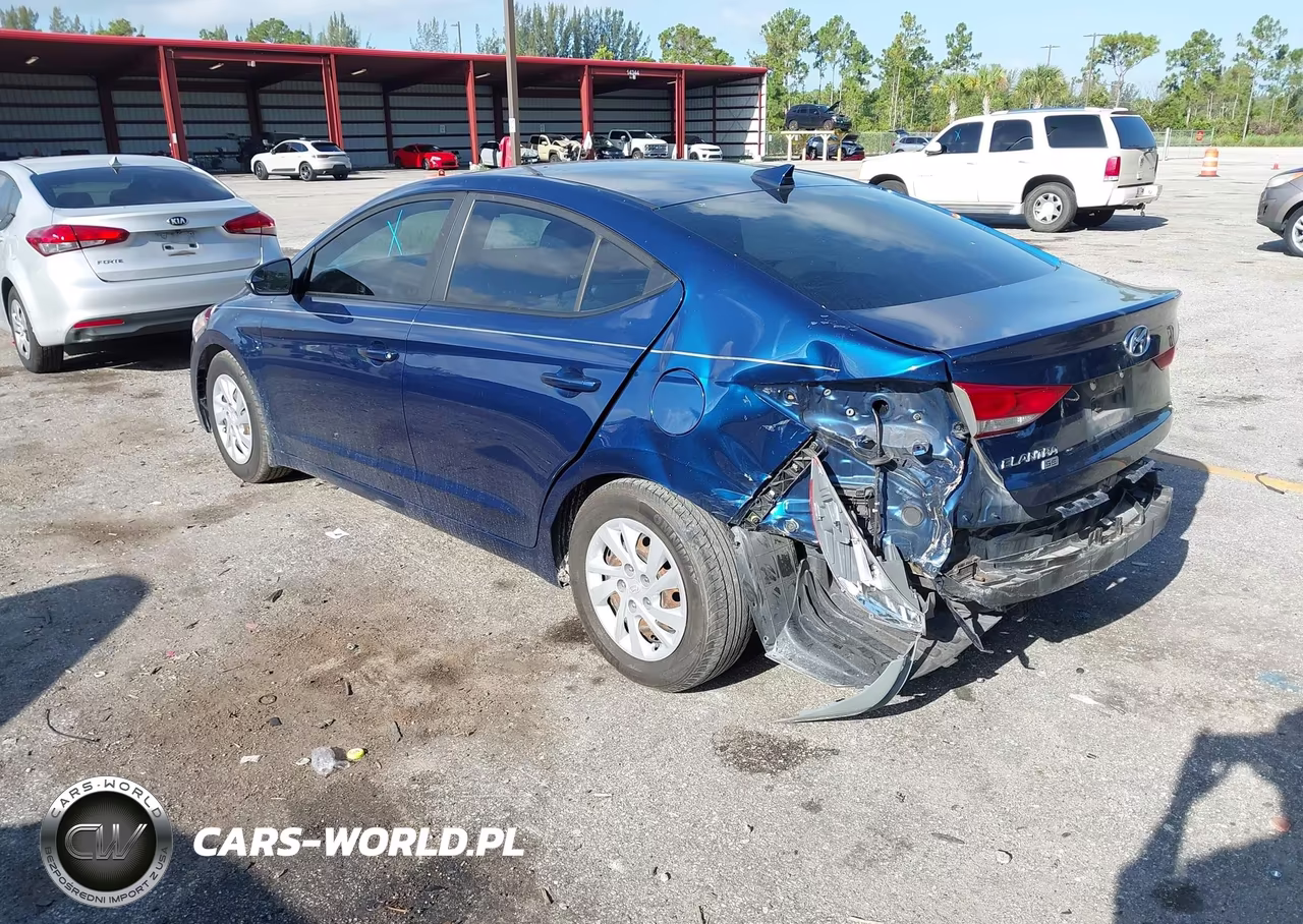 2018 Hyundai Elantra Se VIN:5NPD74LF9JH377077 - 3