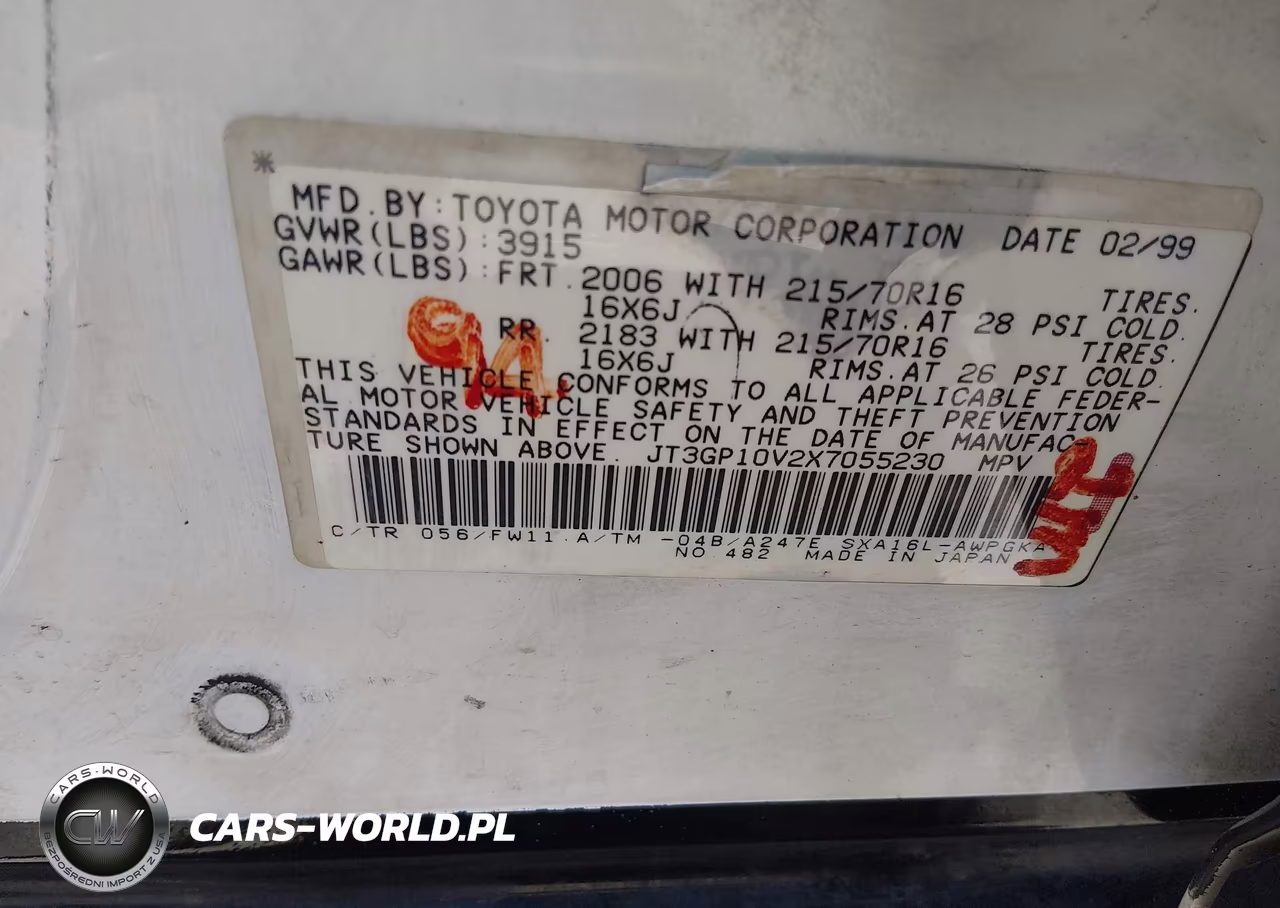 1999 Toyota Rav4 VIN:JT3GP10V2X7055230 - 9