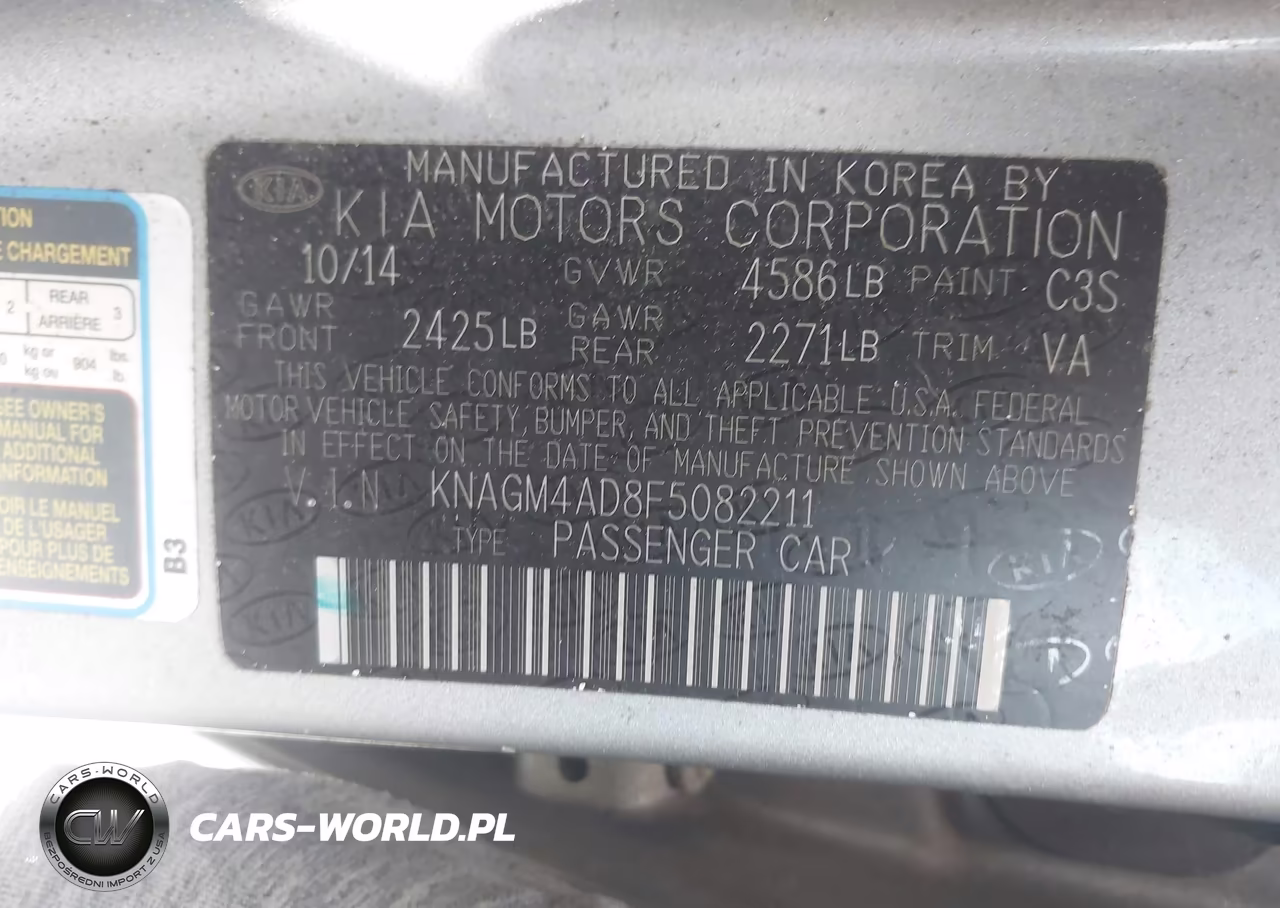 2015 Kia Optima Hybrid VIN:KNAGM4AD8F5082211 - 9